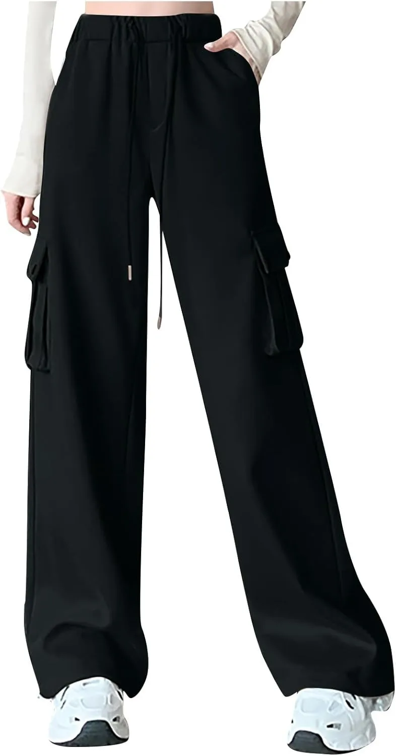Womens Joggers with Pockets 2024 Trendy Baggy Sweatpants Plus Size Skeleton Print Hiking Pants Petite Lightweight