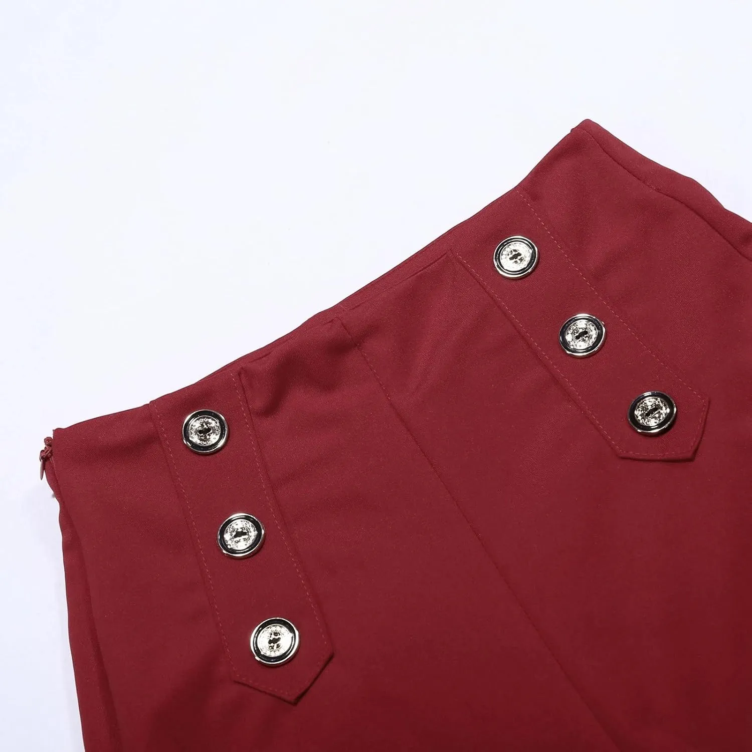 Womens Linen Blend Summer Tie Knot Pant Trousers High Waist Wide Leg Slim-Fit Trousers Beach
