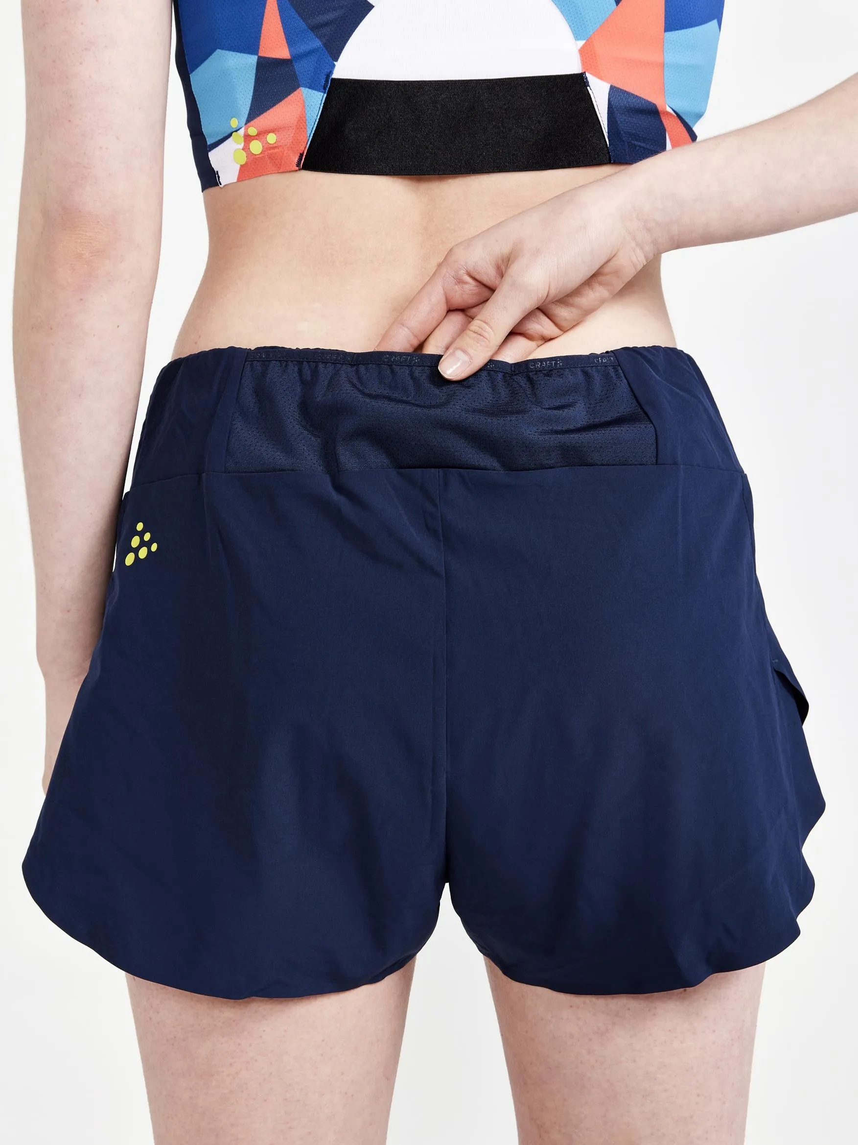 Women's PRO Dazzle Camo Running Shorts