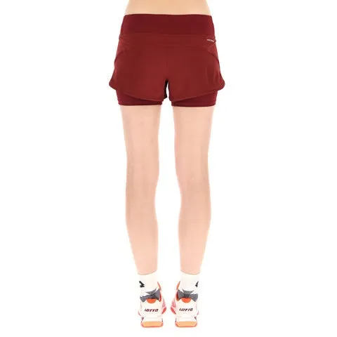 Women's Red Tech I D1 Short