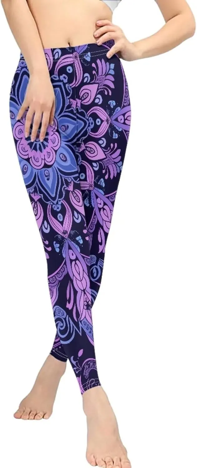 Women's Yoga Pants Workout Joggers Full Length High Waist Leggings