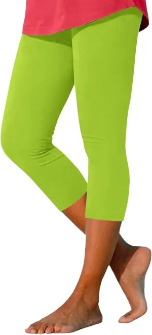 Workout Leggings for Women High Waisted Stripe Solid Color Tight Elastic Yoga Pants Yoga Pants Packs Work Out