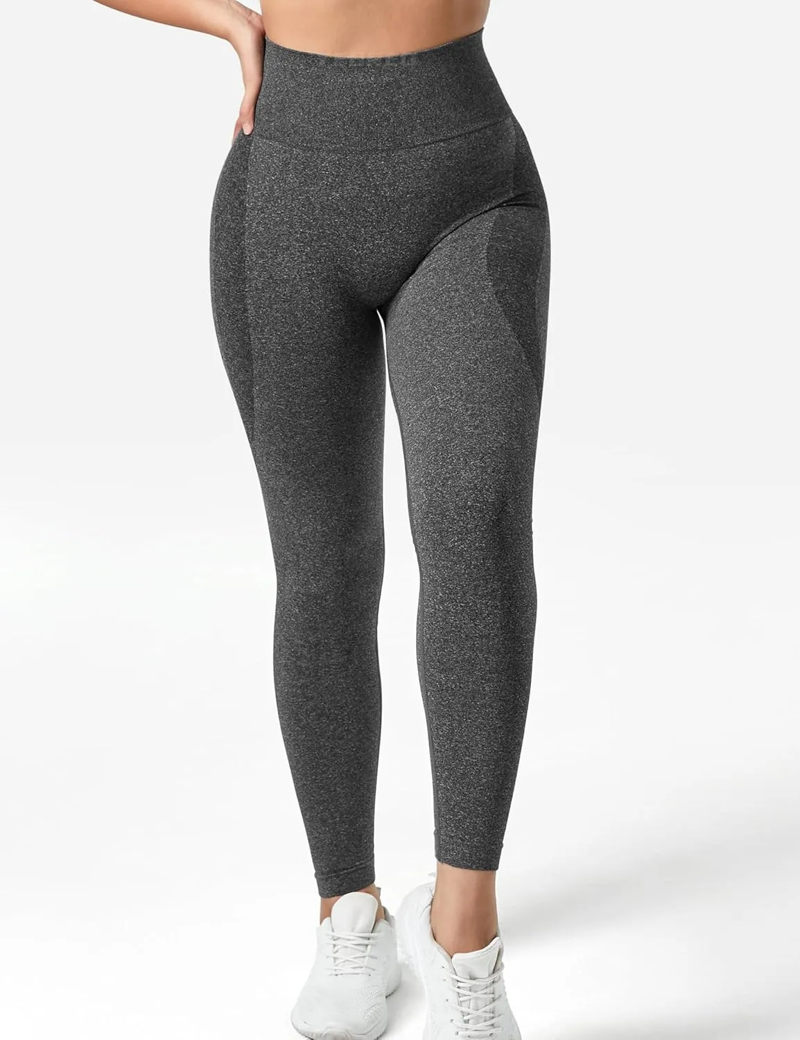 YEOREO Women Seamless Workout Leggings Gym High Waist Yoga Pants