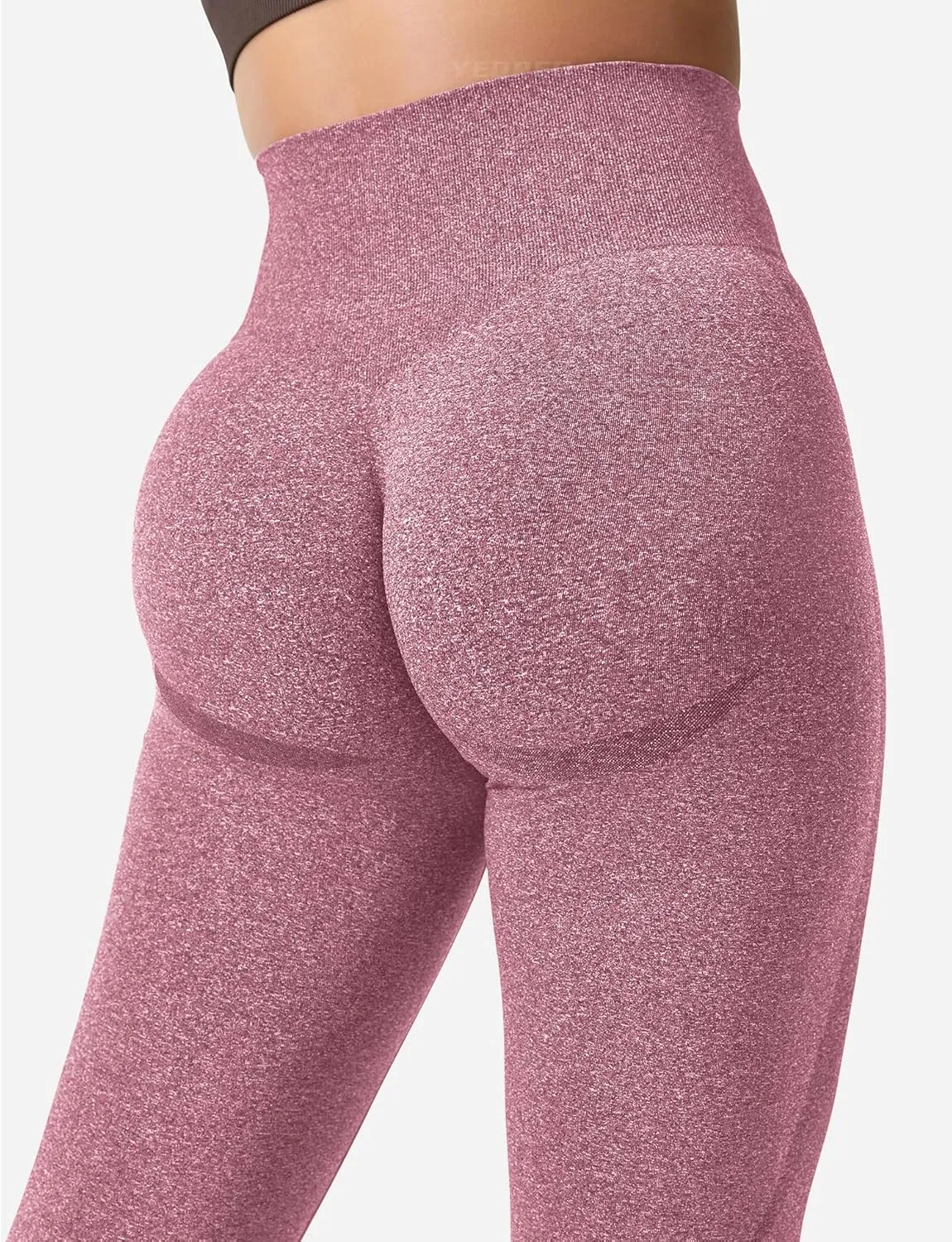 YEOREO Women Seamless Workout Leggings Gym High Waist Yoga Pants