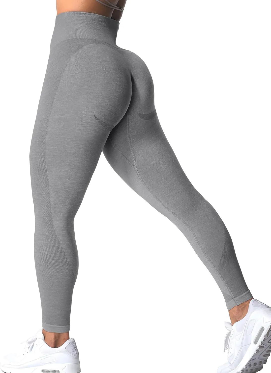 YEOREO Women Seamless Workout Leggings Gym High Waist Yoga Pants