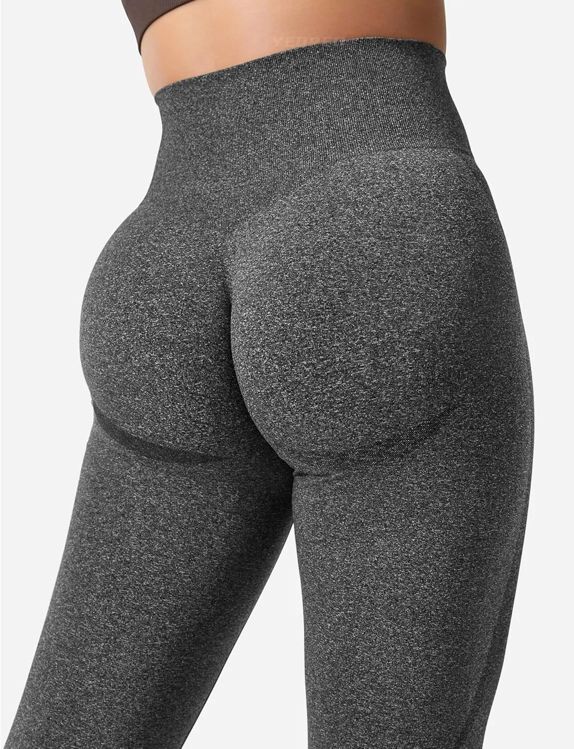 YEOREO Women Seamless Workout Leggings Gym High Waist Yoga Pants