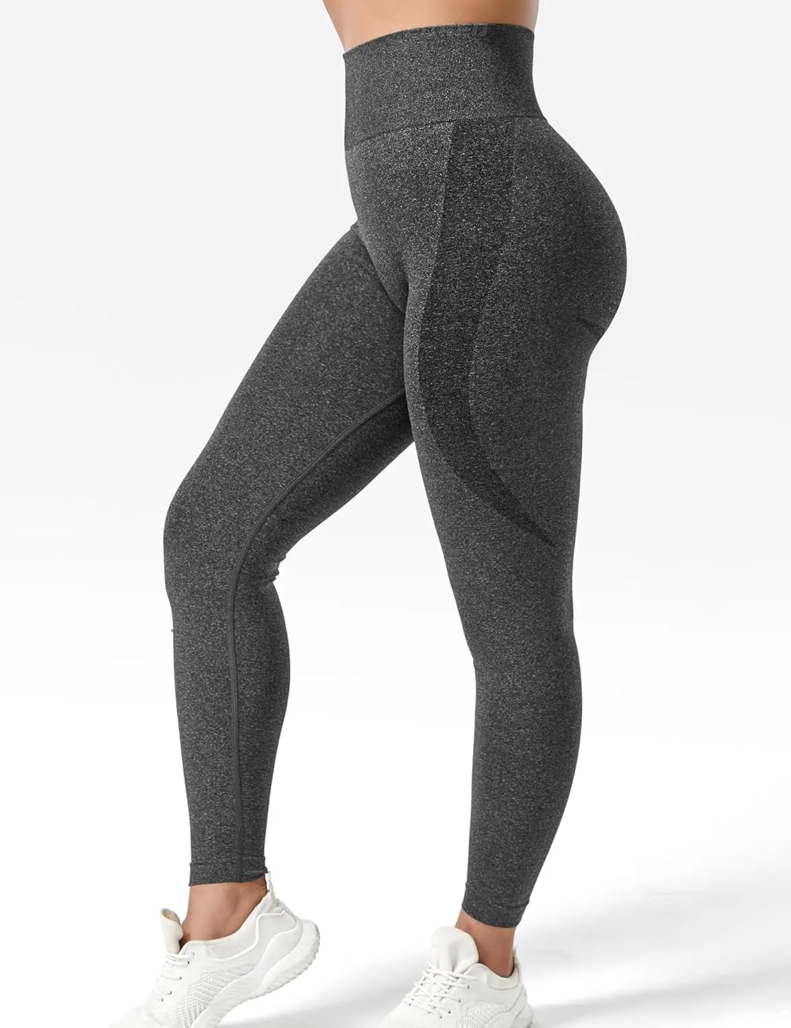 YEOREO Women Seamless Workout Leggings Gym High Waist Yoga Pants