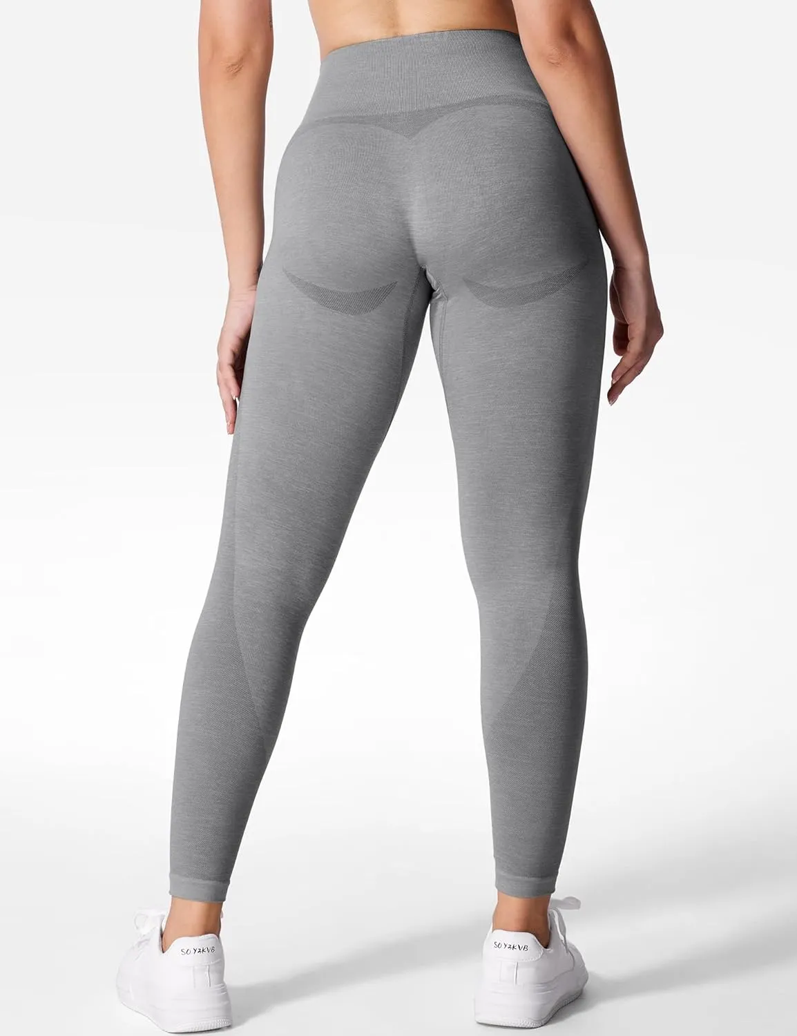 YEOREO Women Seamless Workout Leggings Gym High Waist Yoga Pants