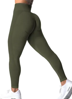 YEOREO Women Seamless Workout Leggings Gym High Waist Yoga Pants