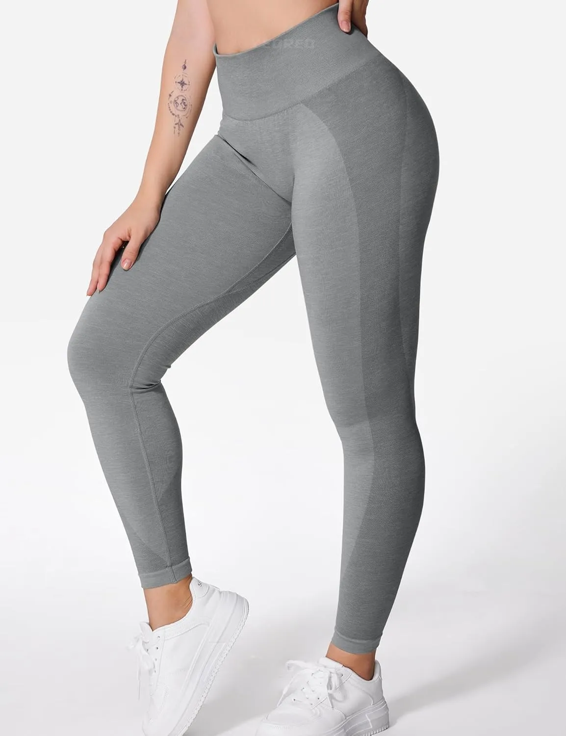 YEOREO Women Seamless Workout Leggings Gym High Waist Yoga Pants
