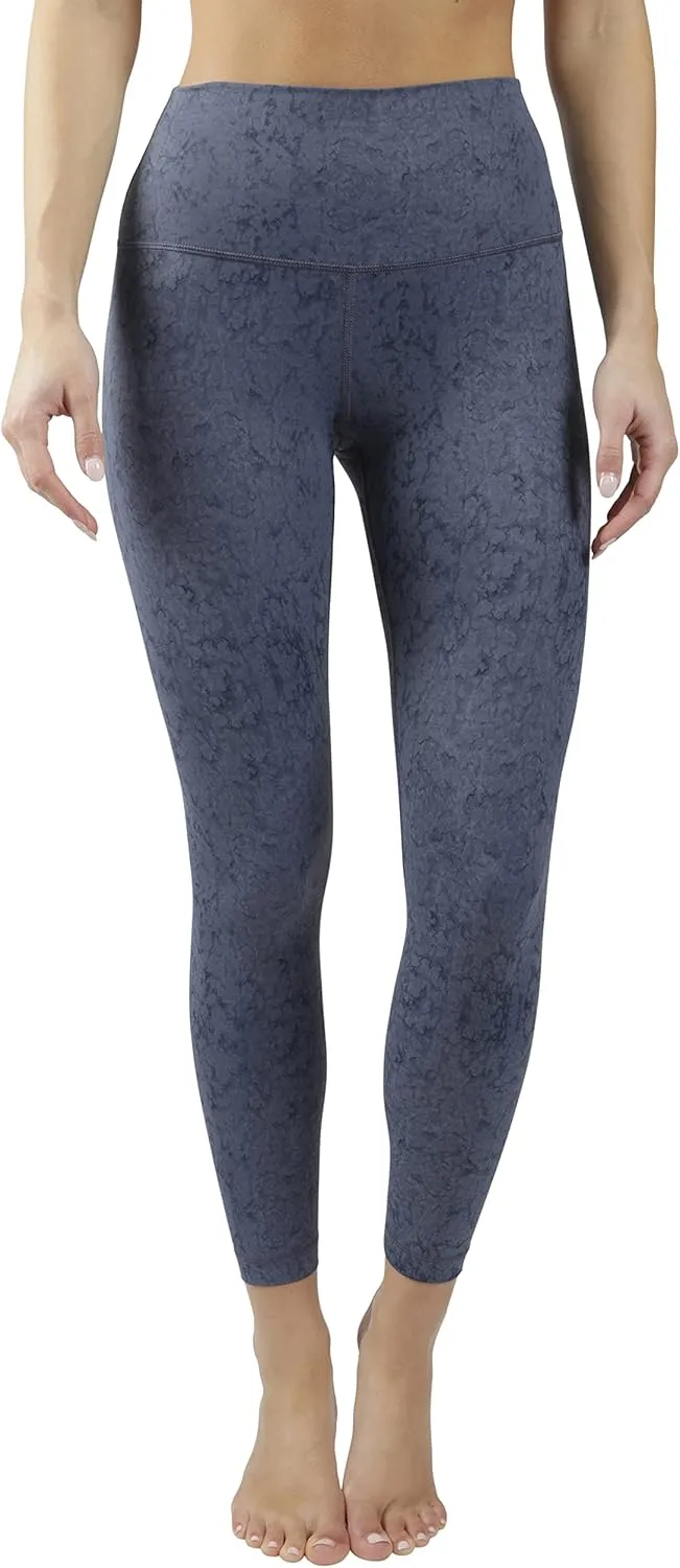 Yogalicious High Waist Squat Proof Soft Printed Leggings for Women