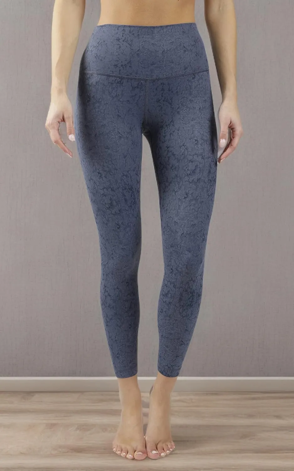 Yogalicious High Waist Squat Proof Soft Printed Leggings for Women